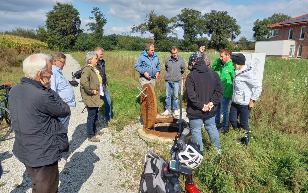 VERENA Radtour 2024 zum kalten Wärmenetz in Warendorf