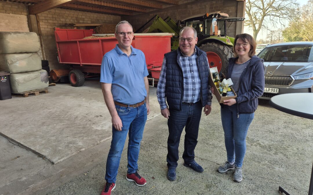 Besichtigung regenerativer Energienutzung auf dem Hof Surmann, 08.03.2026
